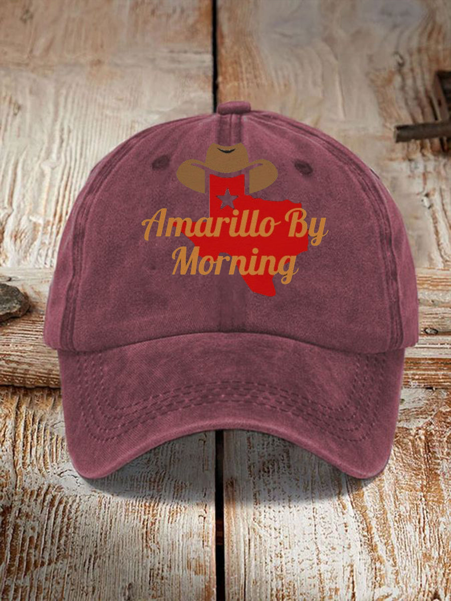 Unisex Amarillo By Morning Print Hat