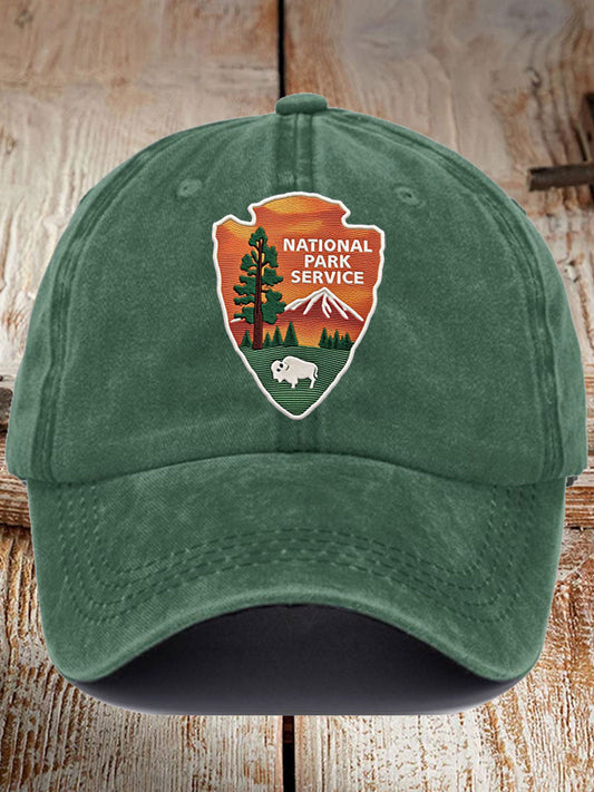 Unisex National Park Service Printed Hat