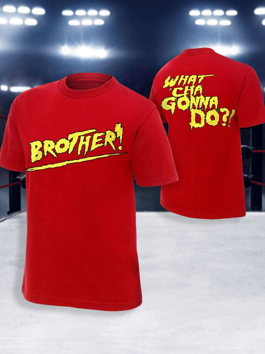Men's Brother What'cha Gonna Do? Print T-shirt