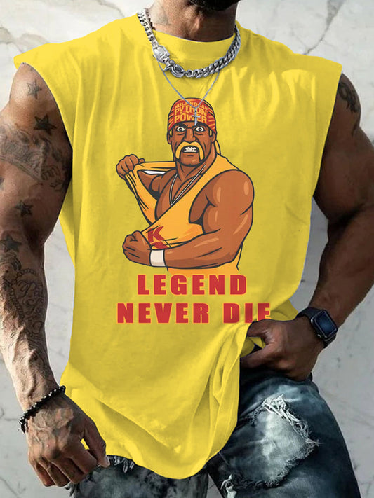 Men's Legend Never Die！Lives Forever,Brother! Memorial Tank Top