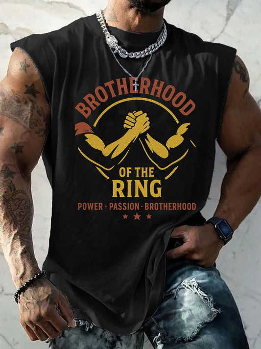 Men's Legends Never Die Brother Printed Tank Top