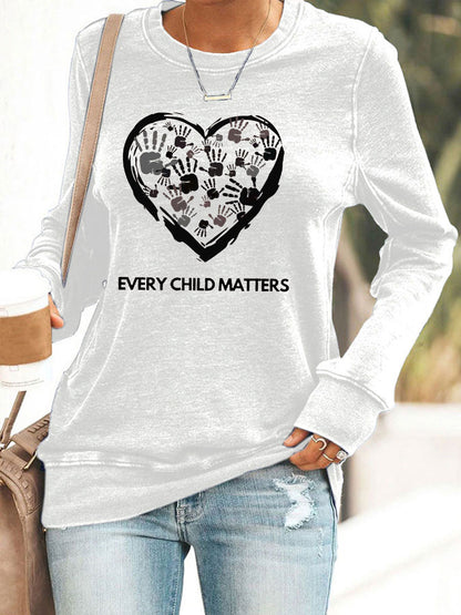 Women's Every Child Matters Printed Sweatshirt