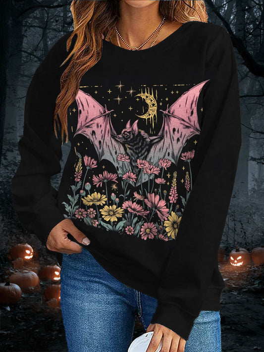 Women's Halloween Bat Sweatshirts