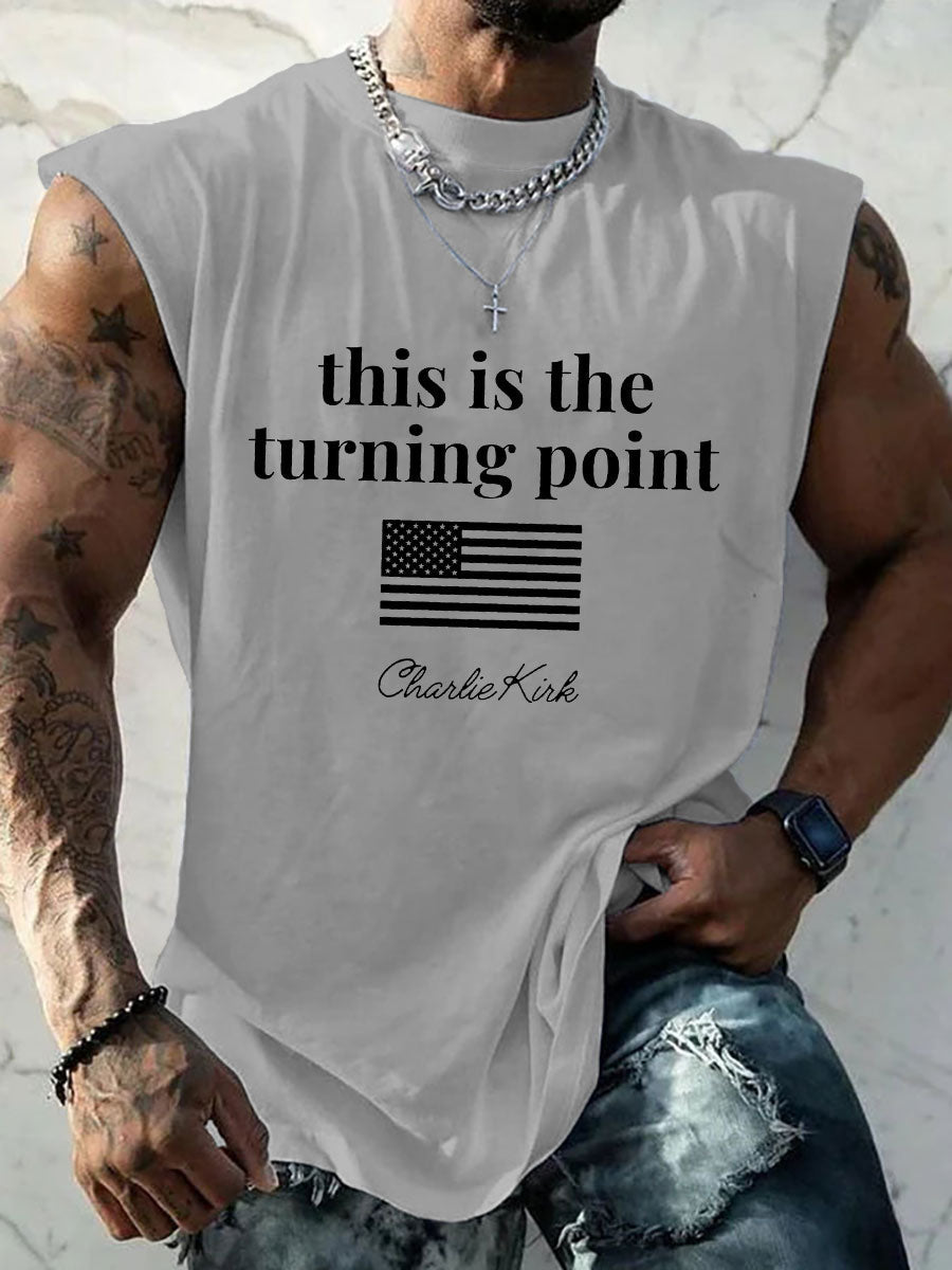 Men's patriotic vest