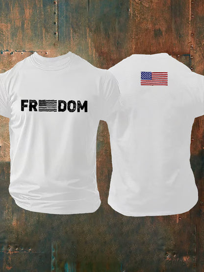 Men's Charlie Kirk Turning Point USA Trump Commemorative T-Shirt