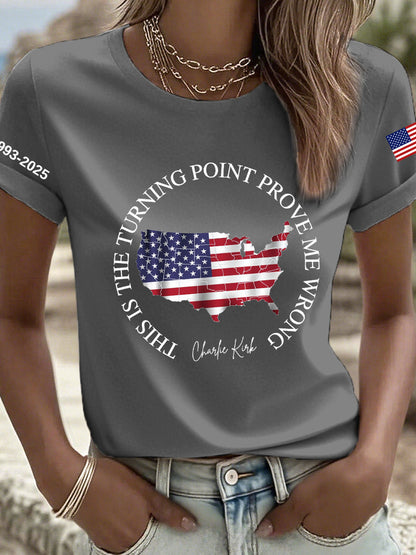 Women's This Is The Turning Point Print T-Shirt