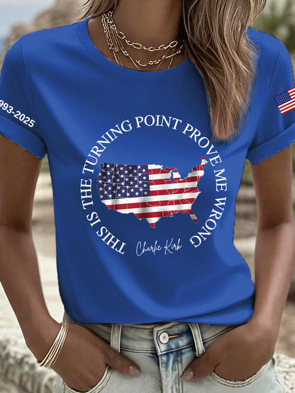 Women's This Is The Turning Point Print T-Shirt