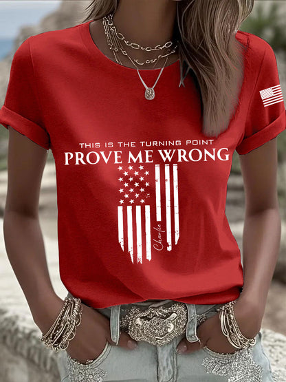 Women's Patriotic T-Shirt