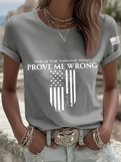 Women's Patriotic T-Shirt