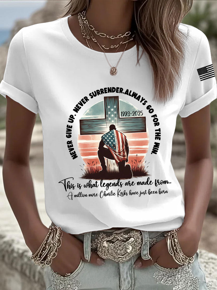 Women's Patriotic T-Shirt