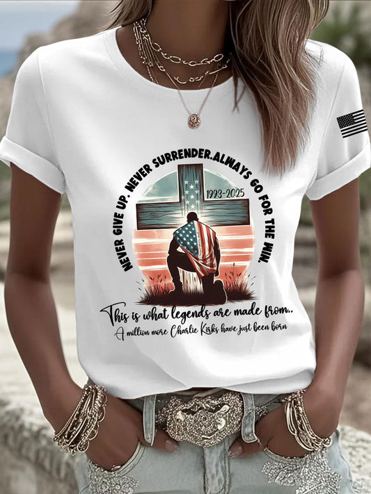 Women's Patriotic T-Shirt