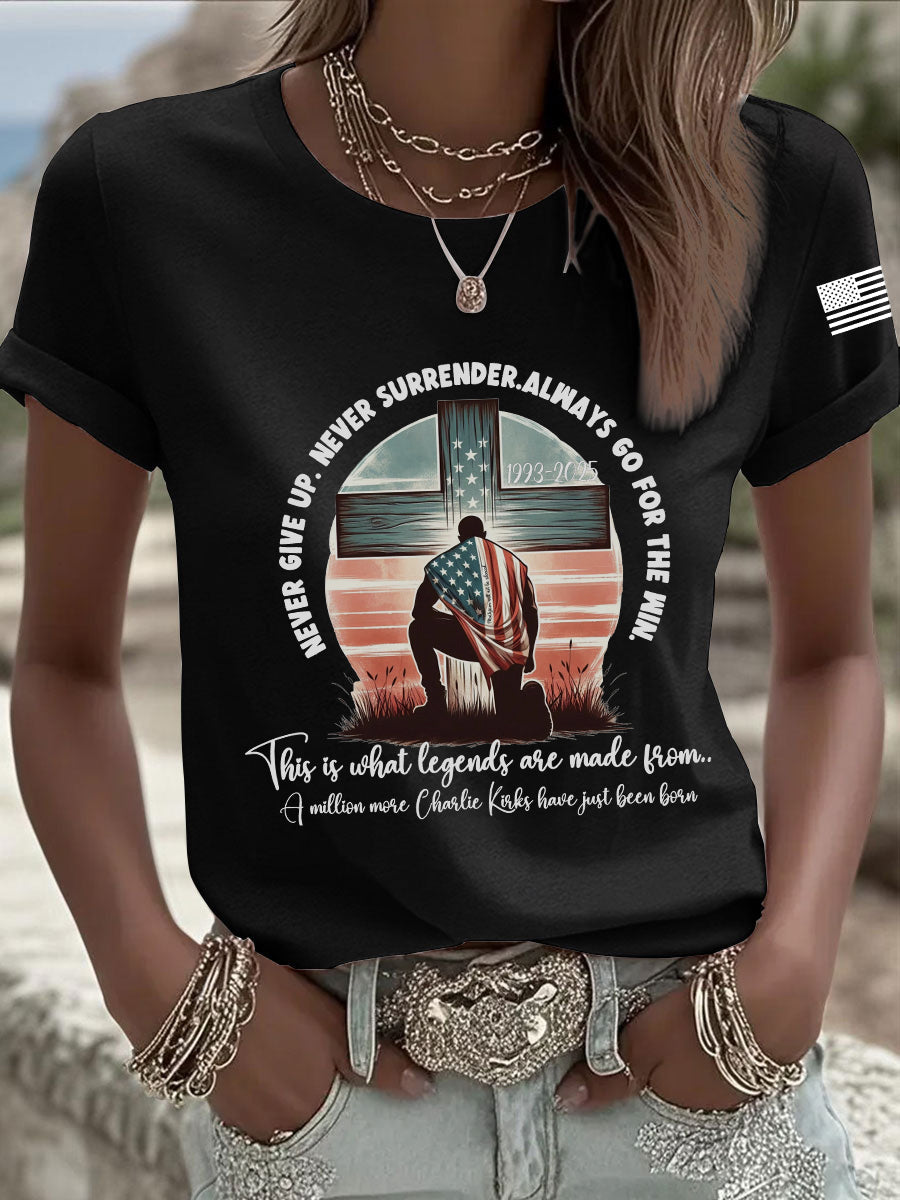 Women's Patriotic T-Shirt