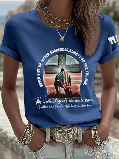 Women's Patriotic T-Shirt