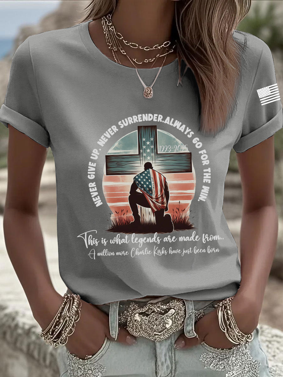 Women's Patriotic T-Shirt