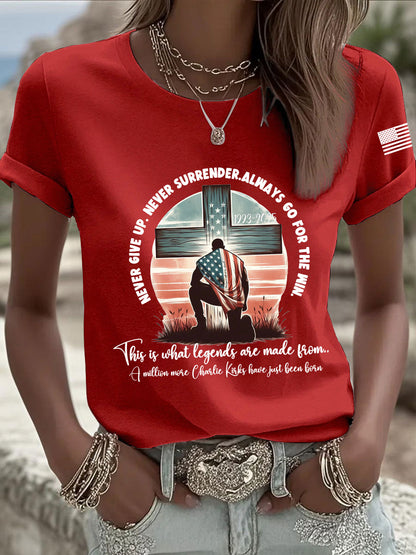 Women's Patriotic T-Shirt
