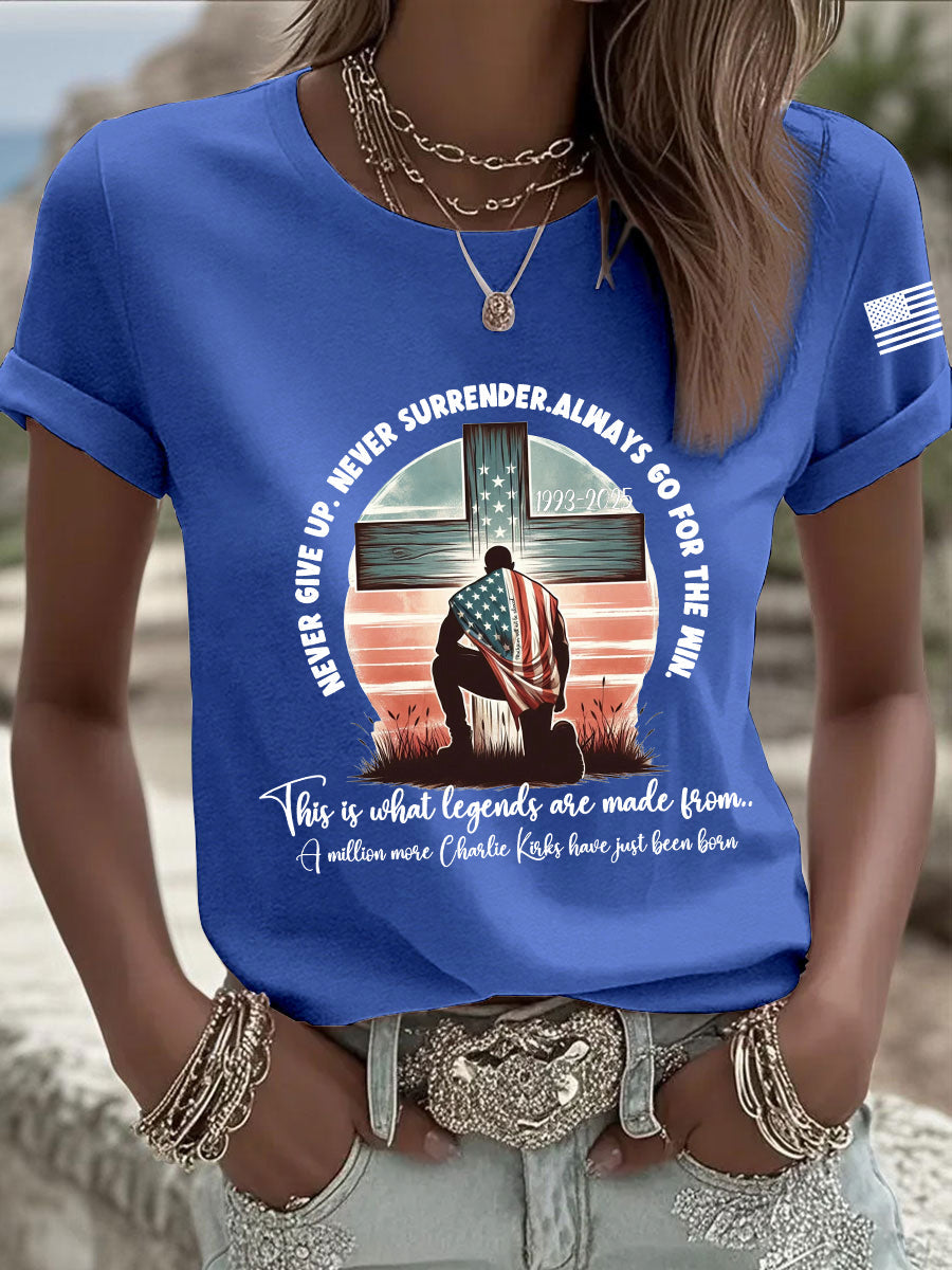 Women's Patriotic T-Shirt