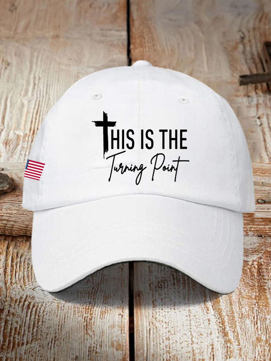 Unisex Vintage Turning Point Casual Hat