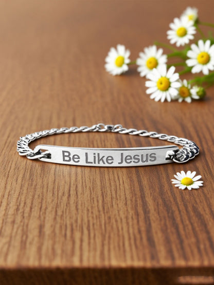 Unisex Be Like Jesus Printed Bracelet
