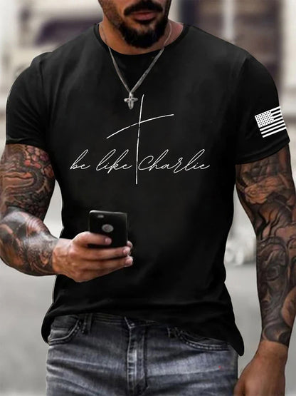Men's Charlie Kirk Printed T-shirt