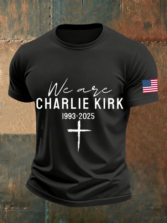 Men's Retro Turning Point Casual T-shirt