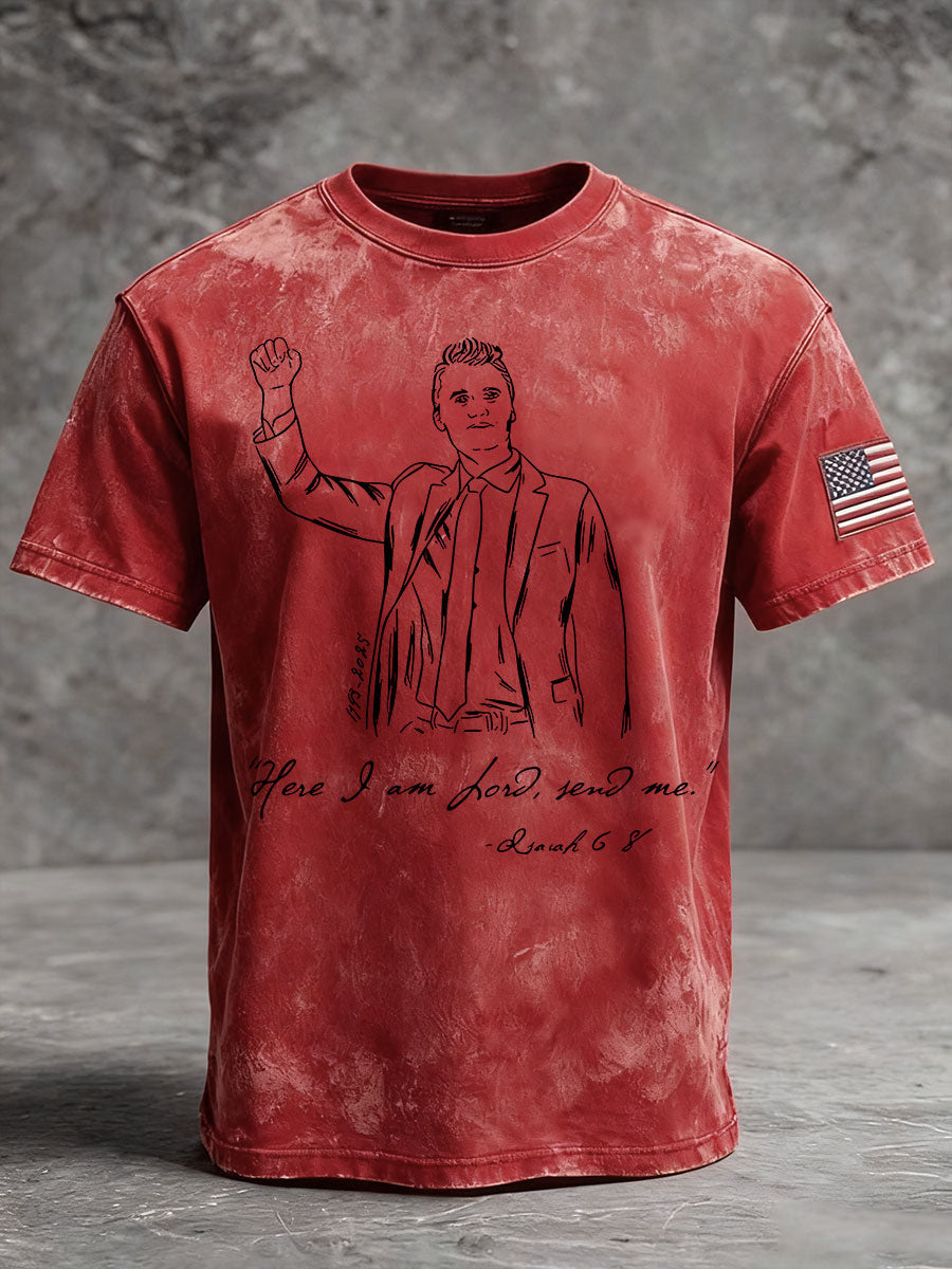Men's Charlie Kirk Short Sleeves T-shirt