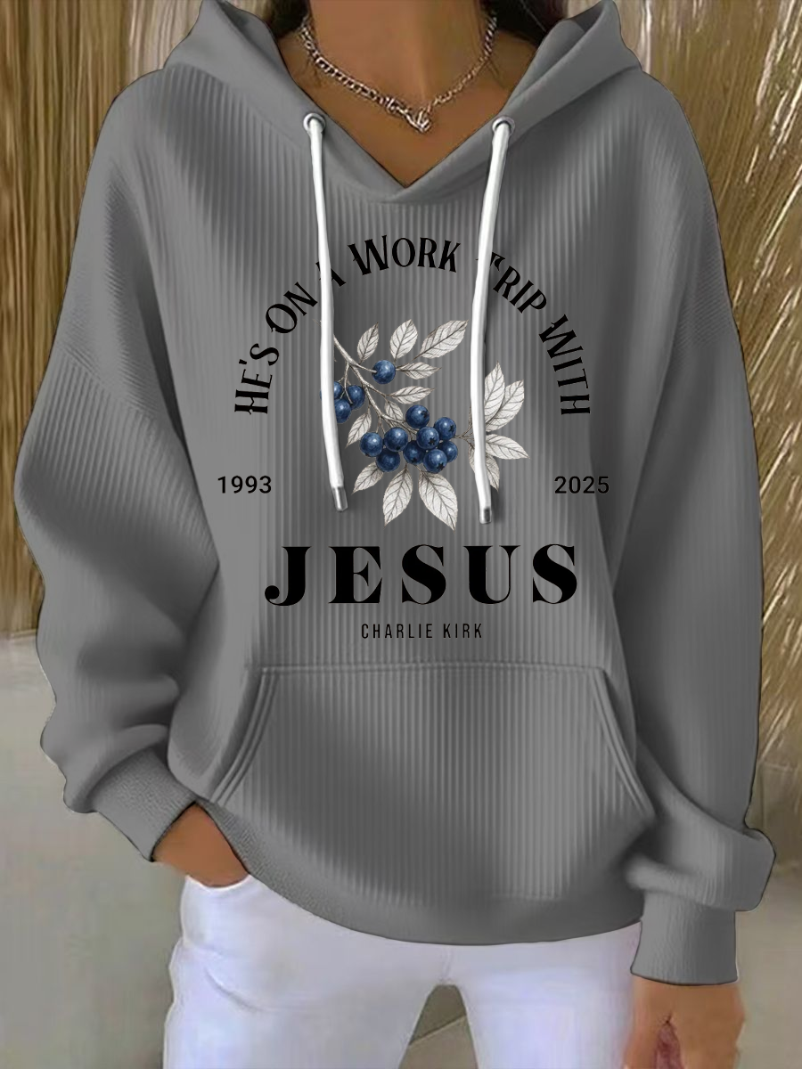 Women's Charlie Kirk Jesus  Printed Tops