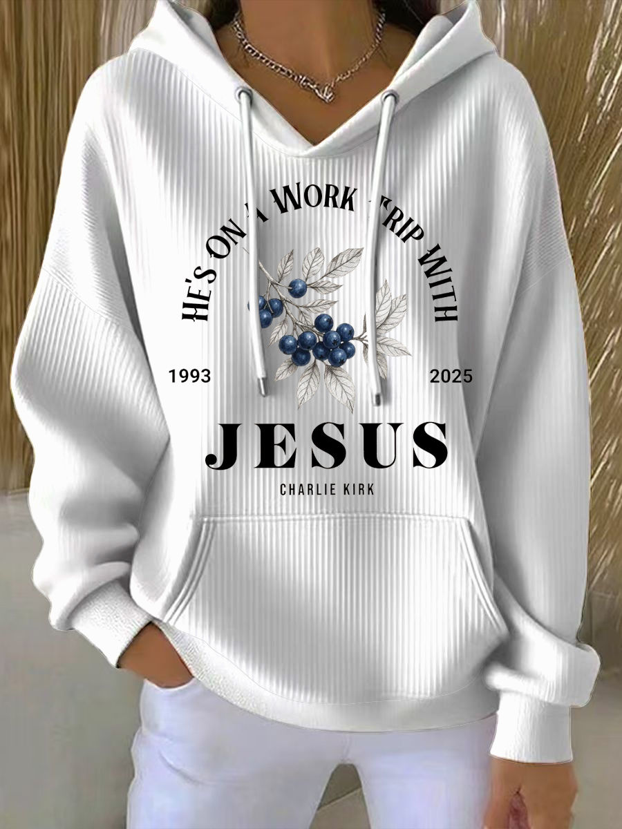 Women's Charlie Kirk Jesus  Printed Tops