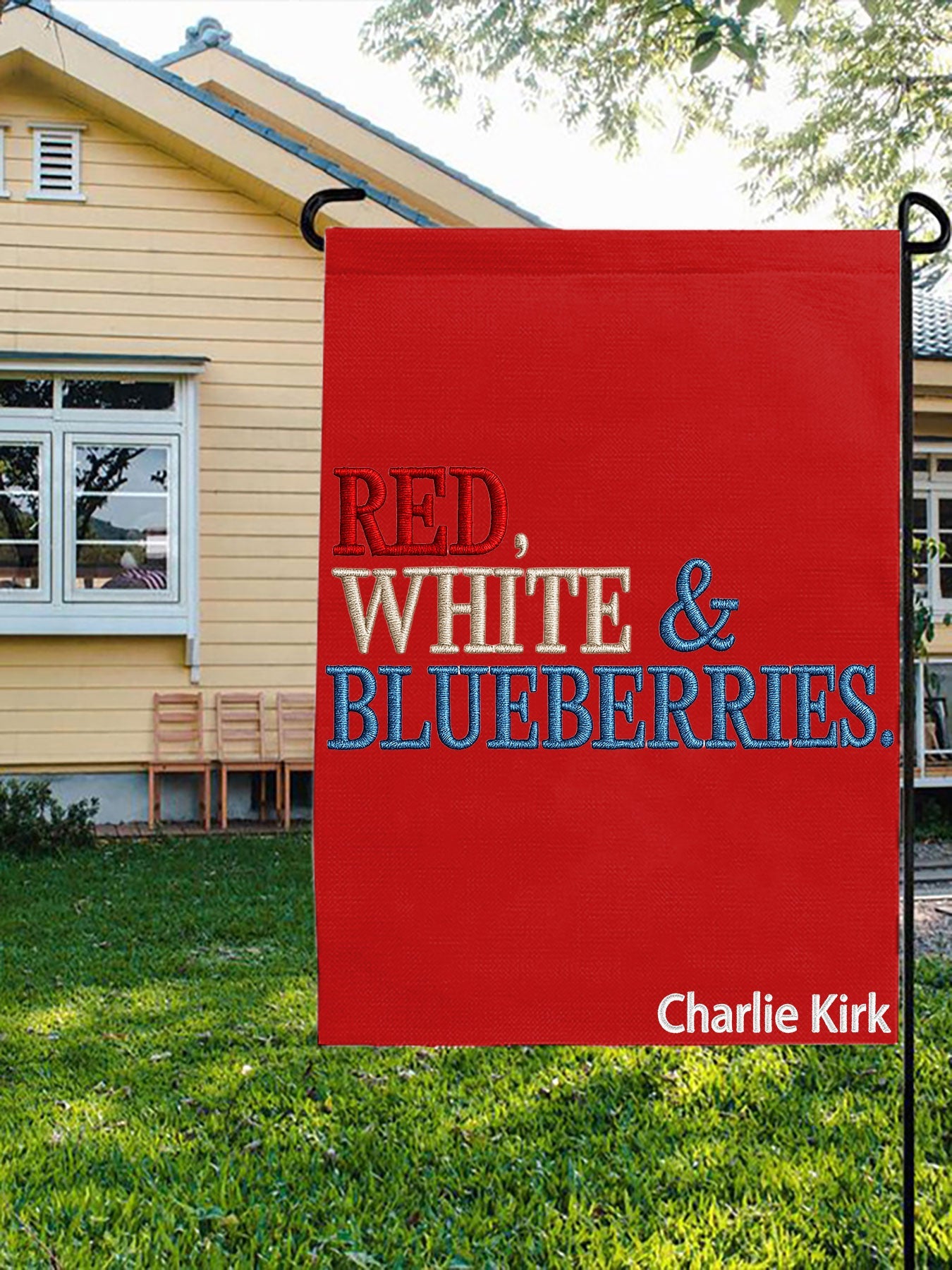 "Red White & Blueberries" Garden Flag 30*45