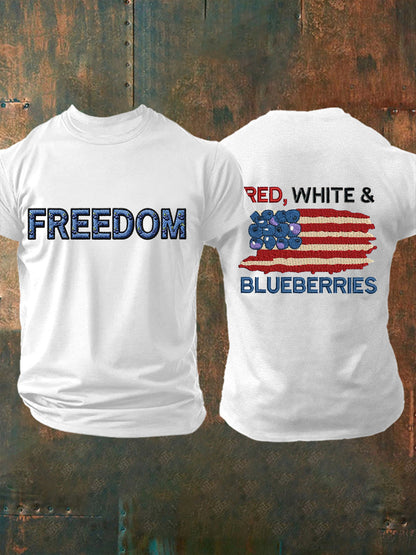 Men's 'Red White & Blueberries' T-shirt