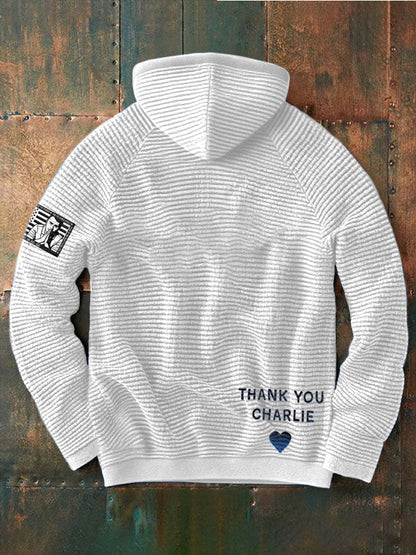 Men's Freedom True Patriot Memorial Printed Hoodie