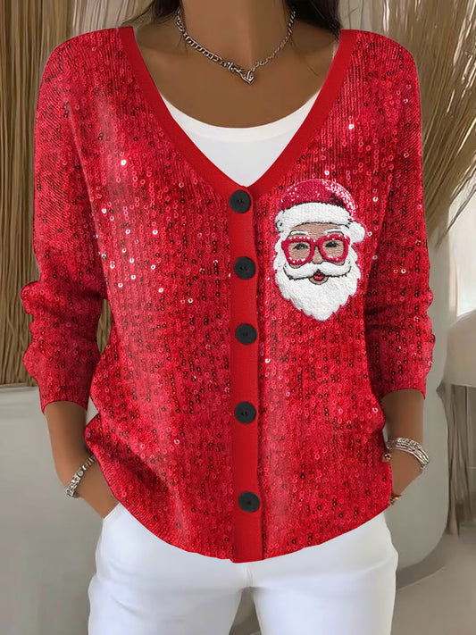 Women's Santa Claus Cardigans