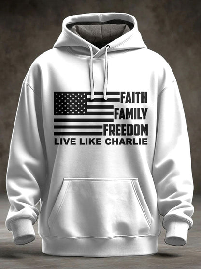 Men's True Patriot Memorial Printed Hoodie