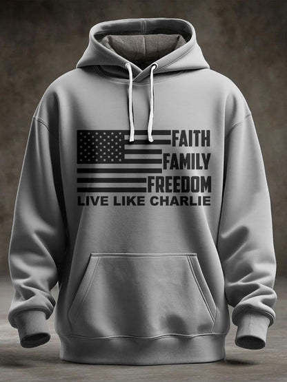 Men's True Patriot Memorial Printed Hoodie