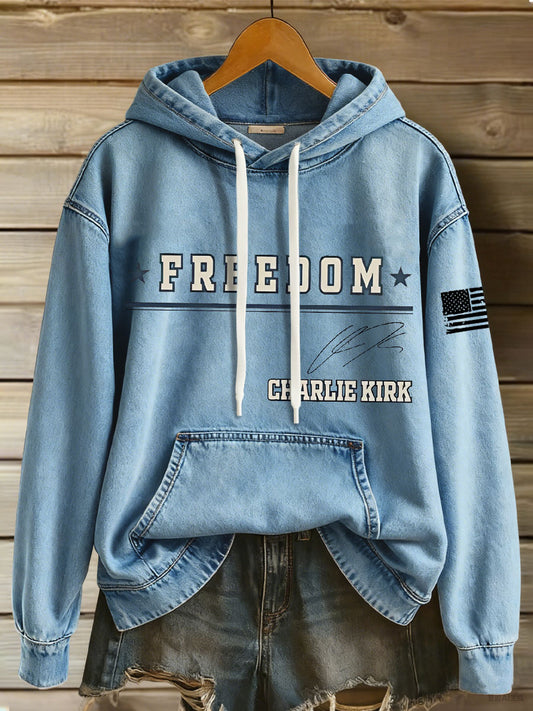 Women's Freedom Charlie Kirk Hoodies