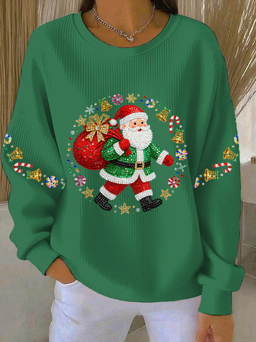 Women's Christmas Print Casual Sweatshirt