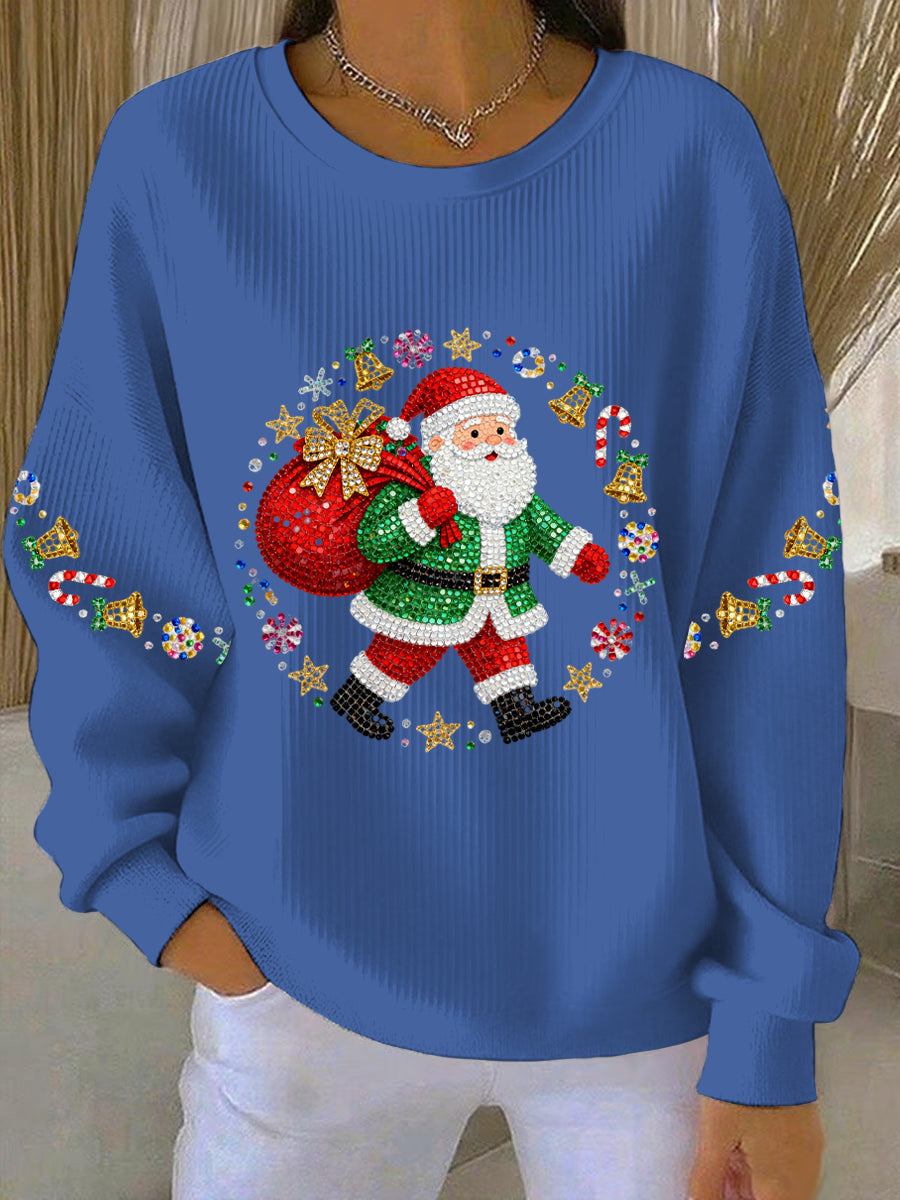 Women's Christmas Print Casual Sweatshirt