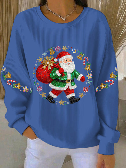 Women's Christmas Print Casual Sweatshirt