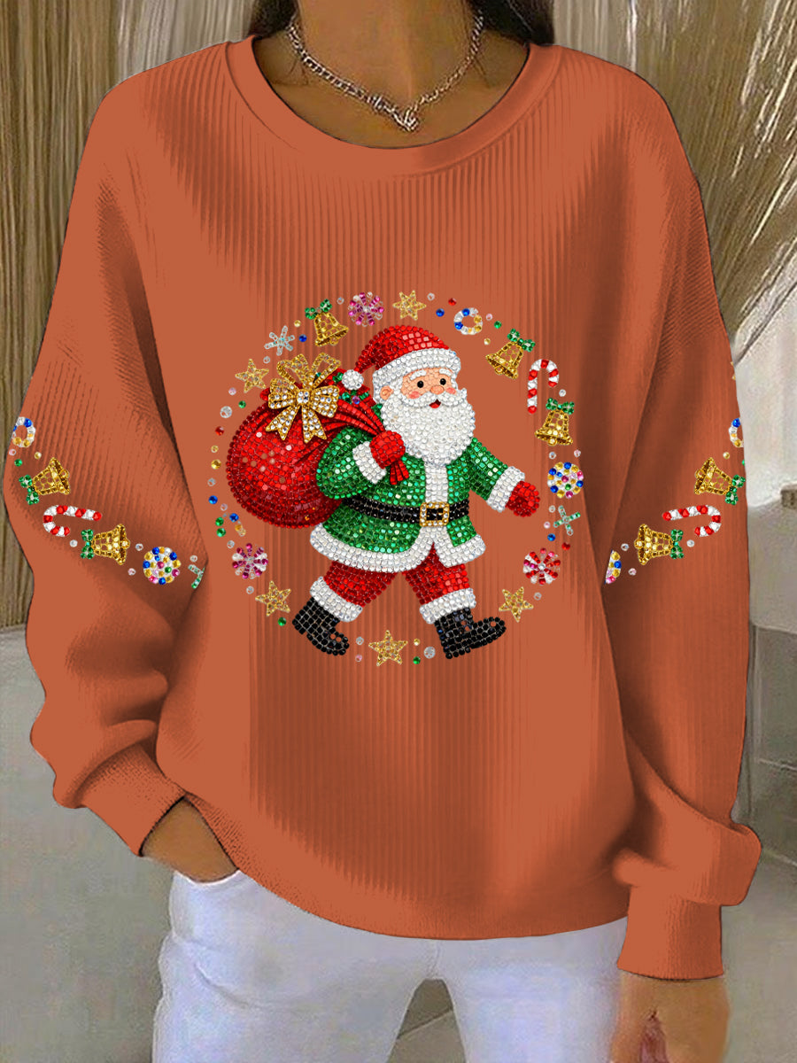 Women's Christmas Print Casual Sweatshirt