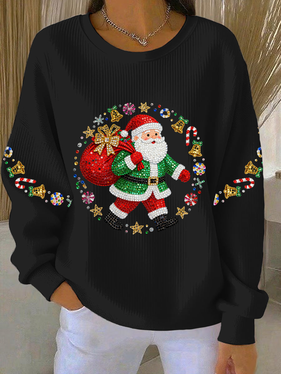 Women's Christmas Print Casual Sweatshirt