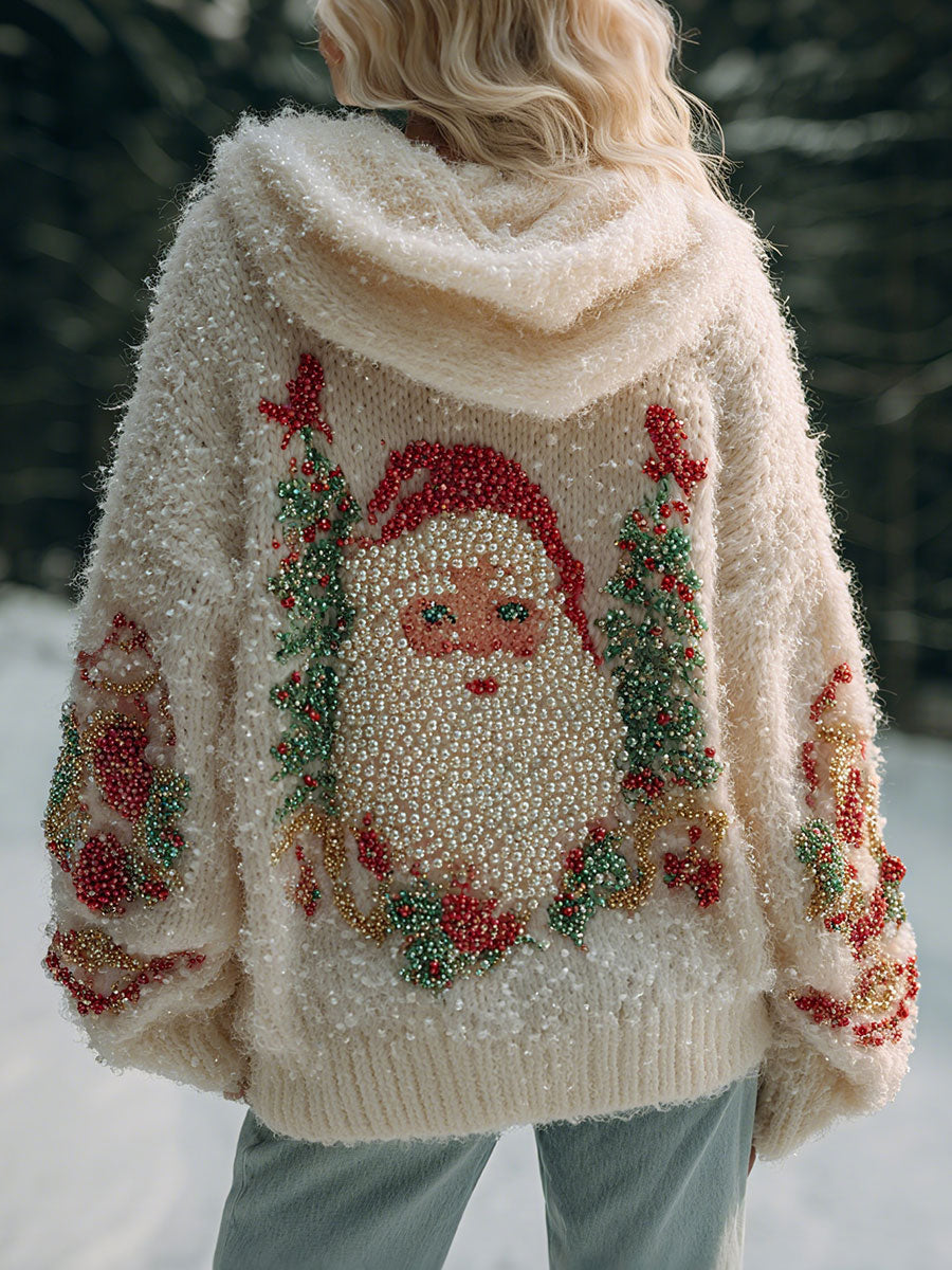 Women's Santa Claus printed tops