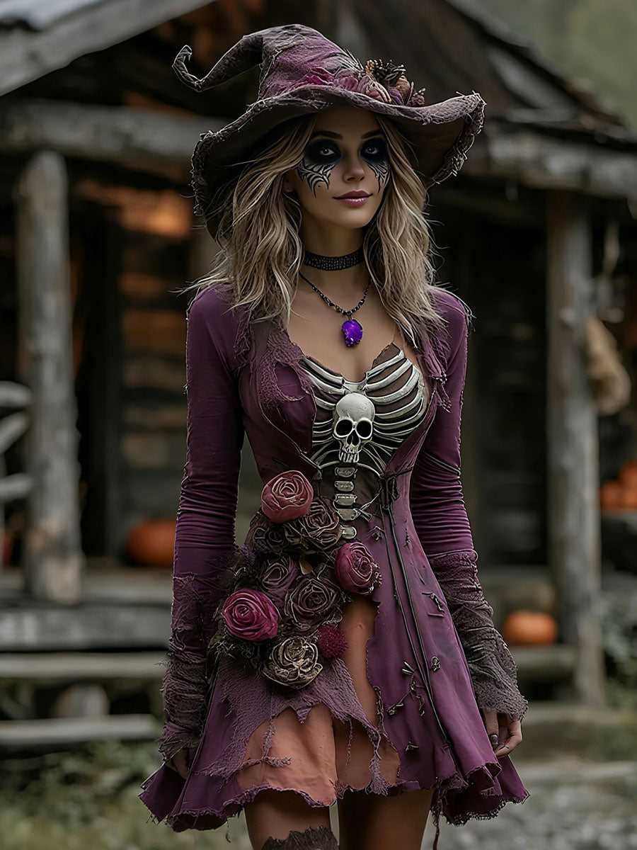 Women's Halloween Witch Dress