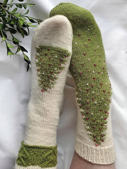 Christmas tree unisex socks