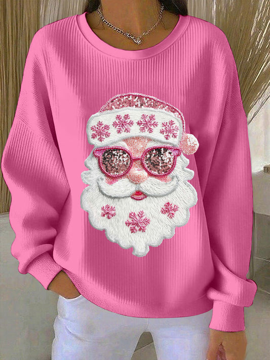 Women's Merry Christmas Santa Sweatshirts