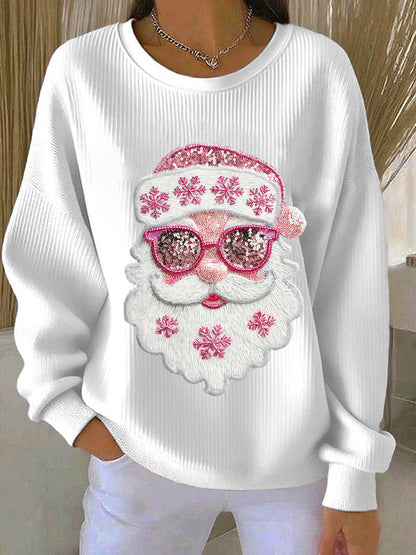 Women's Merry Christmas Santa Sweatshirts