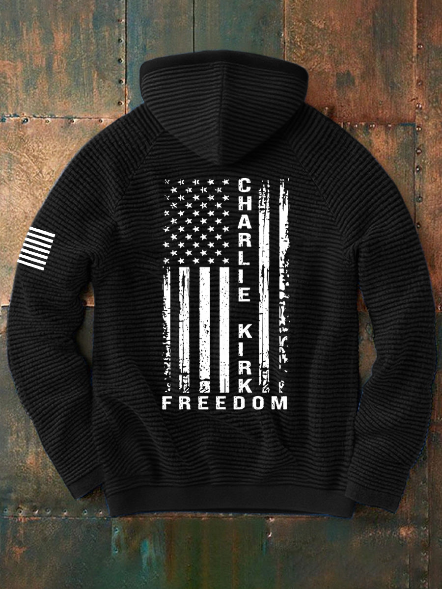 Men's Freedom Is Not Free R.I.P Charlie Kirk Sweatshirt  Hoodie