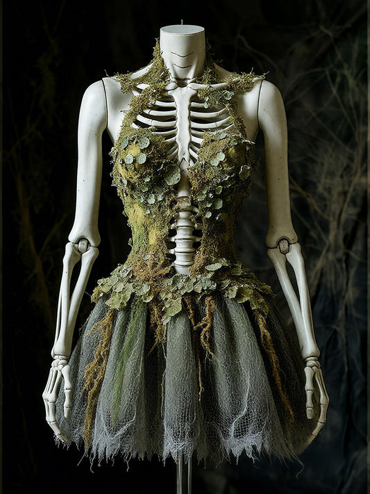 Women's Halloween Skeleton Dress