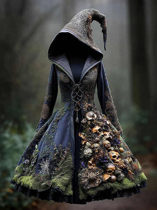 Women's Halloween Witch Trench Coats
