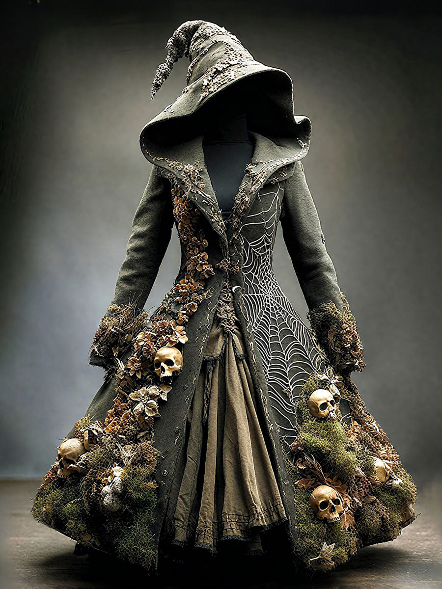 Women's Halloween Witch Trench Coats