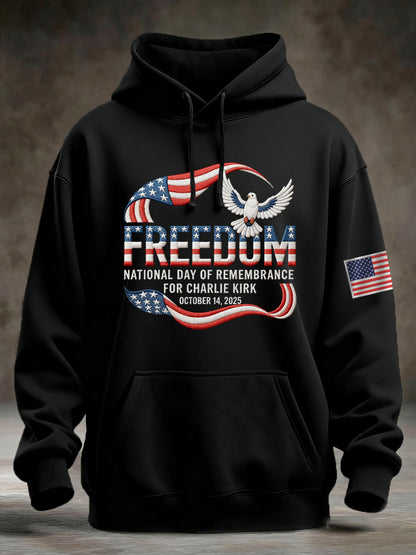 Men's Charlie Kirk National Day Of Remembrance Hoodie