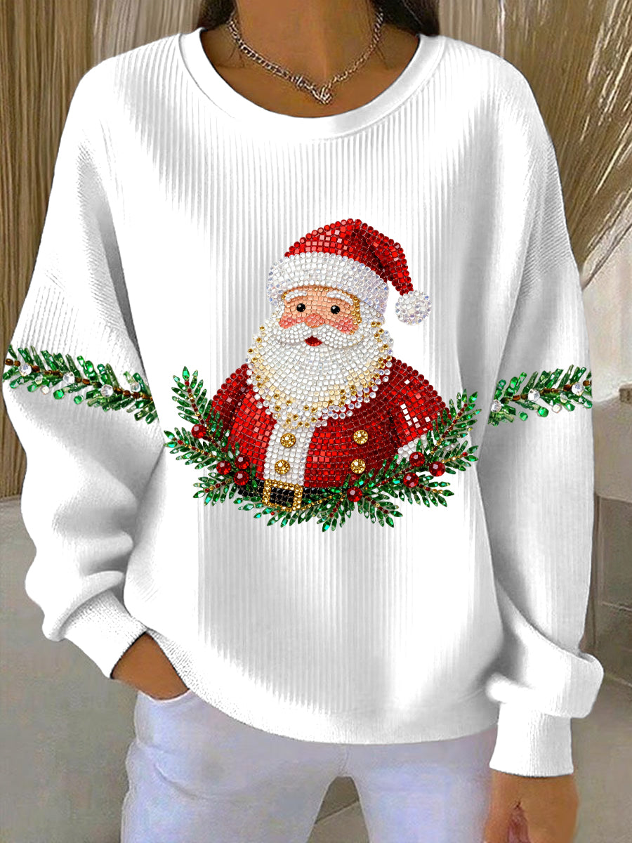 Women's Christmas Print Casual Sweatshirt